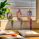 ArtSphere - Modern Art Zahlen Satz Kühne und einzigartige Skulpturen für die Wohnungseinrichtung