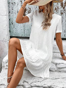 Lydia – Elegantes Midikleid Mit Volantsaum