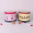 Lollipop - Buntes Trommelset mit verspielten Motiven und weichen Trommelstöcken für Kinder