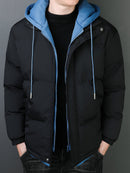 Felix - Langärmelig Kapuzenpuffer Jacke Mit Kordelzug