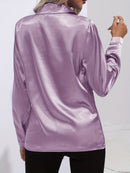 Silke - Lässige locker sitzende Bluse mit langen Ärmeln