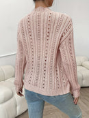 Yasmine - Stylische Strickjacke mit Knopfleiste und langen Ärmeln