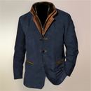 Claus - Langärmelig Vintage Jacke Mit Schaltflächen