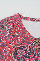 Dahlia - Boho Elegance Top Mit Langen Ärmeln