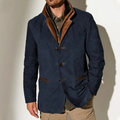 Claus - Langärmelig Vintage Jacke Mit Schaltflächen