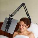 FlexView – Verstellbarer 360° Telefon und Tablet Halter mit klappbarer Armklemme