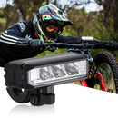 GlowRide - Wasserdichtes per USB wiederaufladbares LED Fahrradlicht