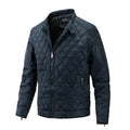 Louis - Langärmelige Stehkragenjacke mit Reißverschluss und Taschen