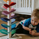 BrightNest – Montessori-Klangbaum mit Blütenblättern und inspiriertem Design