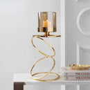 GlowNest – Moderner Spiralkerzenhalter für Standardkerzen stilvolles Dekor