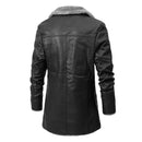 Adam - Langärmelig Pelz Auskleidung Jacke Mit Knöpfen