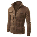 Ben - Warm Langärmelig Jacke Mit Reißverschluß