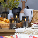 LumiFlicker - Flammenlose LED Kerzen mit flackerndem Licht und Zeitschaltuhr mit Fernbedienung