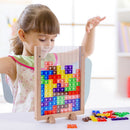 ShapeNest – Kreatives Puzzlebrett mit Block Fitting Herausforderungen für Kinder
