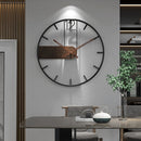 RusticCharm - Luxus Gestaltung Wand Uhr