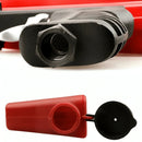 RustBlaster - Handgeführter Schwerkraft Sandstrahler mit verstellbarer Düse zur Entfernung von Rost und Farbe