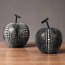 DotFruit – Apfelskulptur mit Punkten für Regal oder dekorative Fläche