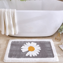 FloraBloom – Blumenbadematte mit einzigartigem Entwerfen und rutschfester Unterseite