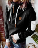 Joren – Eleganter Halfzip Hoodie mit funktioneller Tasche