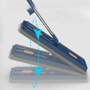 CleanEase - 3 in 1 großer Flachmopp mit rotierendem Kopf für effiziente Reinigung