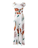 Isla – Elegantes Jumpsuit Kleid Mit Blumenmuster