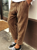 Anton - Bequeme Lose Passform Hosen Mit Taschen