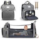 BabyNest - Tragbare Wickeltasche mit klappbarem Bett und organisierter Aufbewahrung
