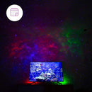StarGlow - WiFi Smart Galaxie Stern Projektor mit 360° Aurora und Sternenlicht Effekt