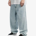 Armin – Lockere Passform Gerades Bein Hose mit Knopf und Taschen