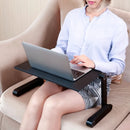 FlexStand – 360° verstellbarer faltbarer Laptopständer mit Mauspad Unterstützung