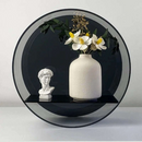 HaloRack – Dekoratives rundes Wandregal zum Aufhängen modernes Präsentationsregal