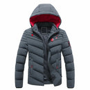 Anton - Warme Langärmelig Kapuze Jacke Mit Taschen