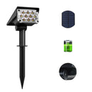 SolarGlow - Wasserdichte kabellose LED Solarstrahler für Wege und Gärten im Freien