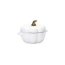 HarvestBake - Kürbisförmige Keramik-Backform mit Deckel dekorativer Ofen