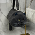 Erika – Luxuriöse Katzenhandtasche mit leichtgängigem Reißverschluss und verspieltem Entwerfen