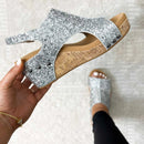 Louisa – Rutschfeste dicker Sohle Sandalen mit verstellbaren Riemen