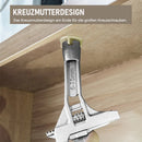 FlexGrip - Verstellbarer Schraubenschlüssel für beengte Platzverhältnisse und schnelle Reparaturen im Haushalt
