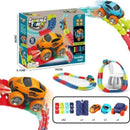 VantaRush – Flexibles LED Rennstrecken Set mit veränderbarem Layout und leuchtendem Auto