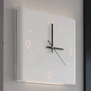 ClockForm - Doppelseitige quadratische Wanduhr für moderne Dekoration