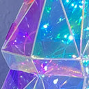 GlowPrism – 3D holografischer Weihnachtsbaum mit Fernbedienung und USB Bedienung