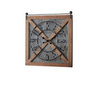 ClearTick – Quadratische dekorative Wanduhr mit minimalistischem Entwerfen