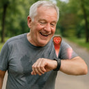 David – Smarte Fitnessuhr mit SOS Alarm Herzfrequenzmessung und täglichem Aktivitätsmonitor
