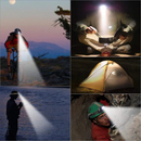 LumiTrail – Wiederaufladbare LED-Stirnlampe mit Zoom-Fokus und wasserdichtem Outdoor-Design