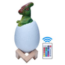 DinoGlow – Kinder Tischlampe mit Dinosaurier Motiv LED Licht und Fernbedienung