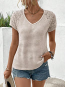 Isla - Stylisches T Shirt Mit V Ausschnitt Für Inen Schicken Look