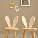 HopSeat – Tragbarer verstellbarer Kinderhocker mit Hasenohr Rückenlehne