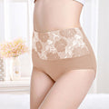 Hanna – Bauchkontrollunterwäsche mit Blumendruck und hoher Taille