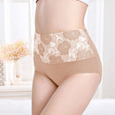Hanna – Bauchkontrollunterwäsche mit Blumendruck und hoher Taille