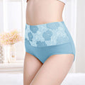 Hanna – Bauchkontrollunterwäsche mit Blumendruck und hoher Taille