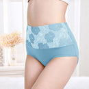 Hanna – Bauchkontrollunterwäsche mit Blumendruck und hoher Taille
